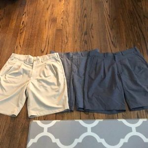 3 pairs of men’s pga tour shorts